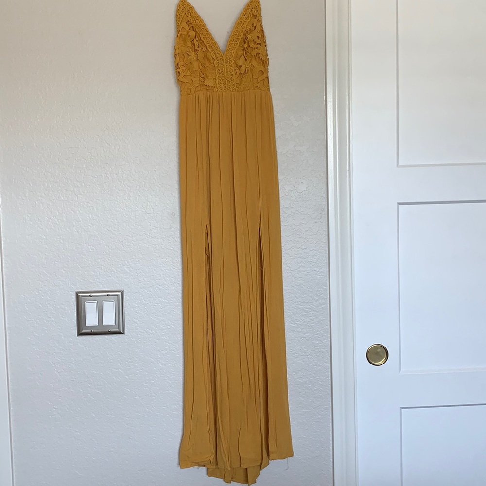 Yellow Maxi Dress